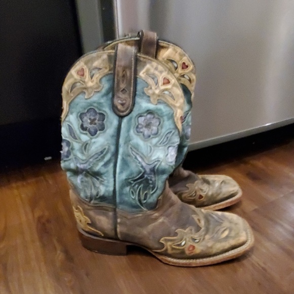 Dan Post Shoes - Dan Post Bluebird Cowgirl boots